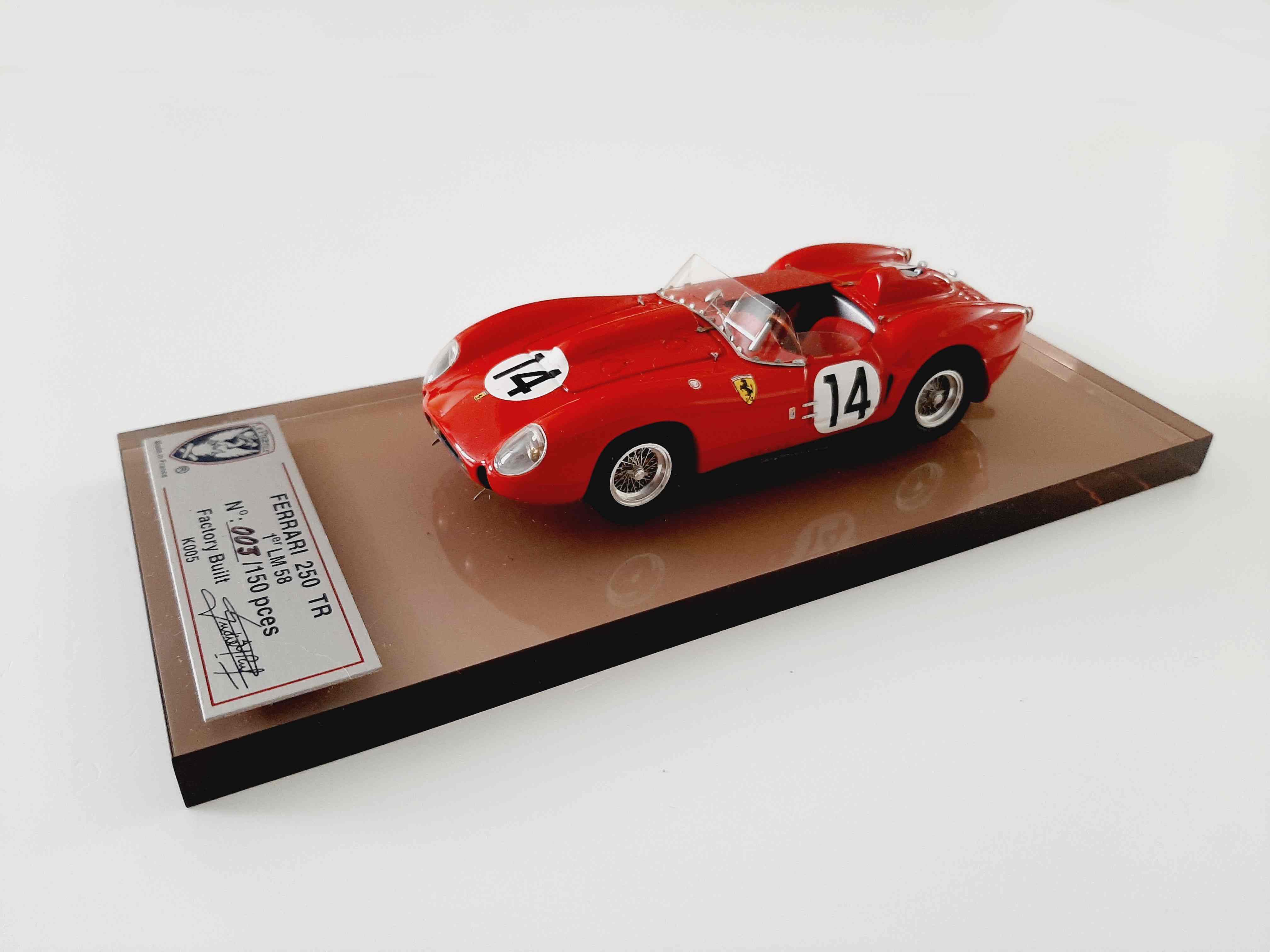 AM Ruf : Ferrari 250 TR 58 winner Le Mans 1958 --> SOLD